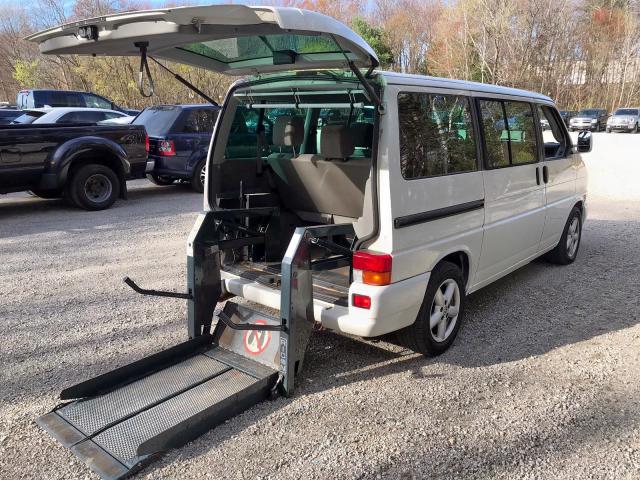 WV2KB47023H015350 - 2003 VOLKSWAGEN EUROVAN GL WHITE photo 4