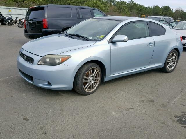 JTKDE177060091039 - 2006 TOYOTA SCION TC BLUE photo 2