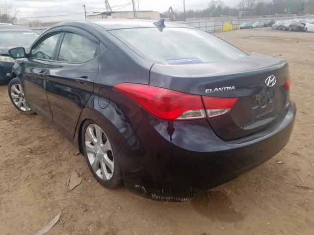 5NPDH4AE9CH091627 - 2012 HYUNDAI ELANTRA GLS  photo 3