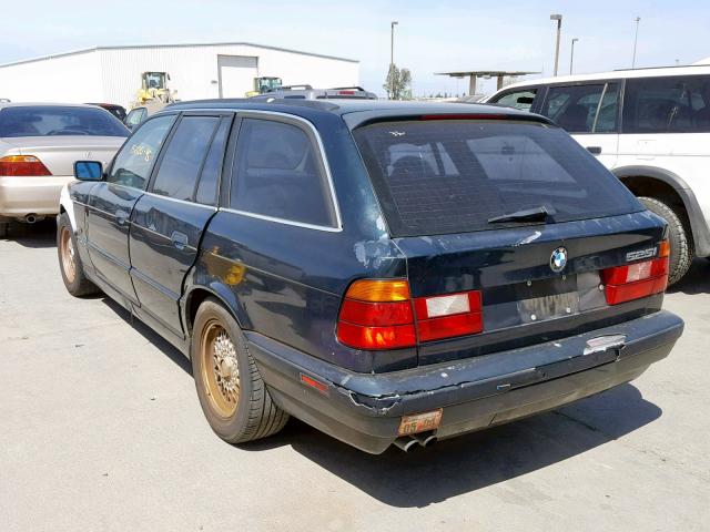 WBAHJ632XSGD26236 - 1995 BMW 525 IT AUT GREEN photo 3