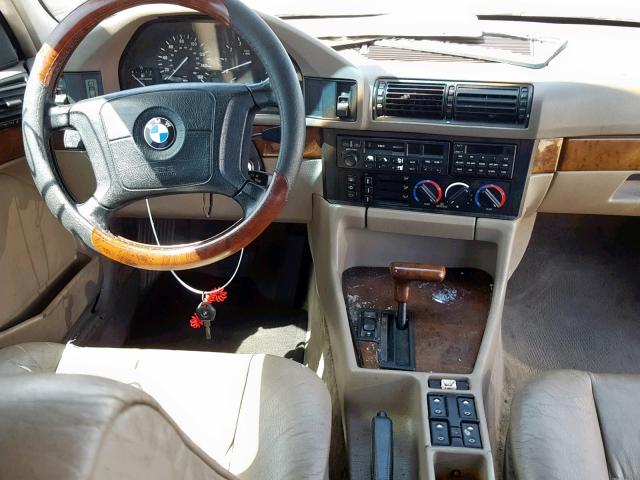 WBAHJ632XSGD26236 - 1995 BMW 525 IT AUT GREEN photo 9