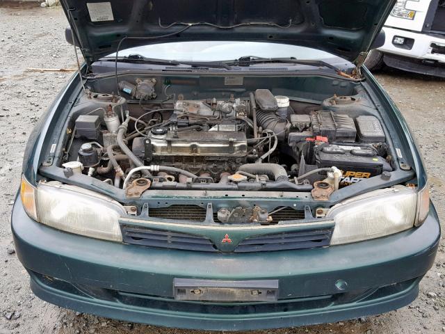 JA3AY26C5YU030639 - 2000 MITSUBISHI MIRAGE DE GREEN photo 7