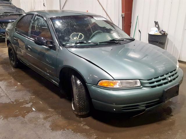 1P3EJ46C0VN698633 - 1997 PLYMOUTH BREEZE GREEN photo 1