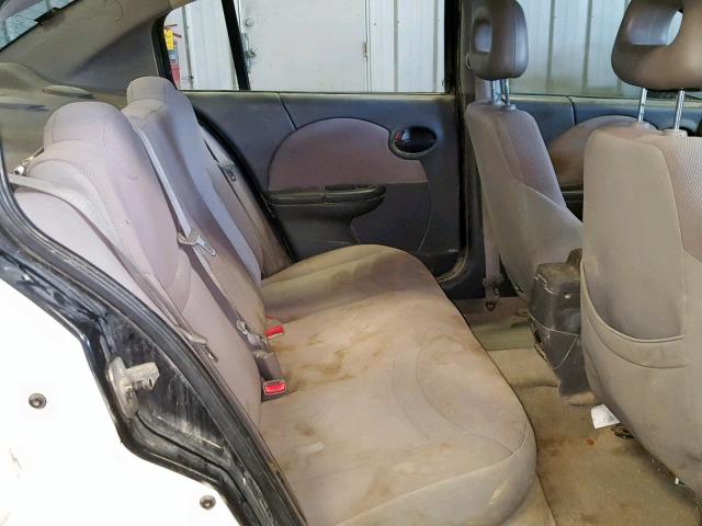 1G8AJ52F24Z203077 - 2004 SATURN ION LEVEL WHITE photo 6