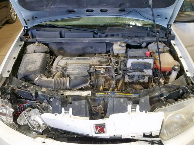 1G8AJ52F24Z203077 - 2004 SATURN ION LEVEL WHITE photo 7