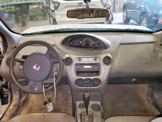 1G8AJ52F24Z203077 - 2004 SATURN ION LEVEL WHITE photo 9