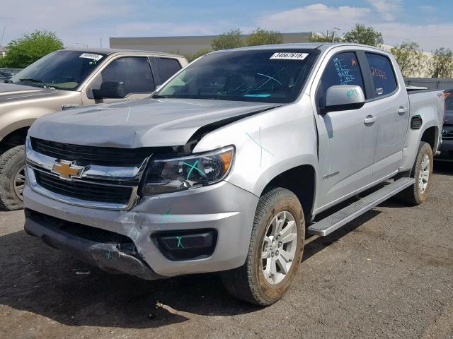 1GCGTCEN2J1130708 - 2018 CHEVROLET COLORADO L SILVER photo 2