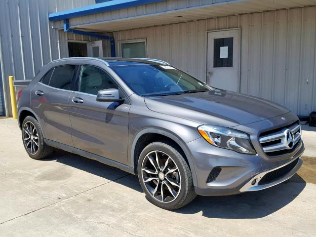 WDCTG4EB6GJ257091 - 2016 MERCEDES-BENZ GLA 250 GRAY photo 1