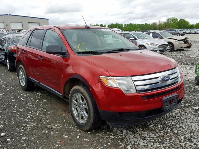 2FMDK3GC5ABB72565 - 2010 FORD EDGE SE RED photo 1