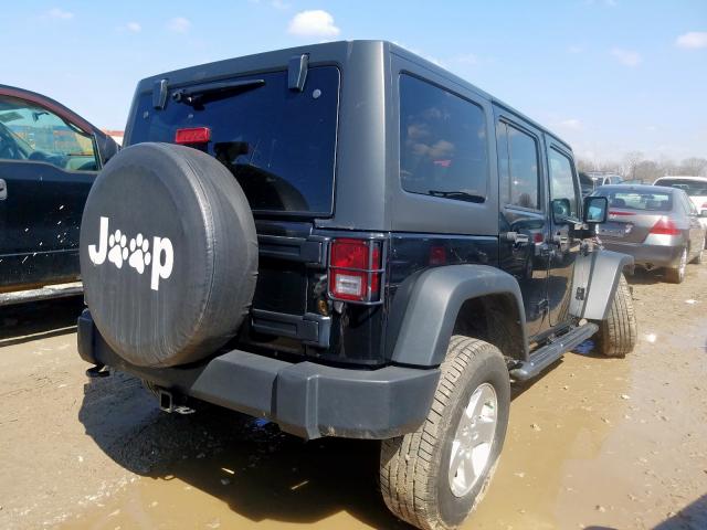 1C4BJWDG8EL113698 - 2014 JEEP WRANGLER UNLIMITED SPORT  photo 4