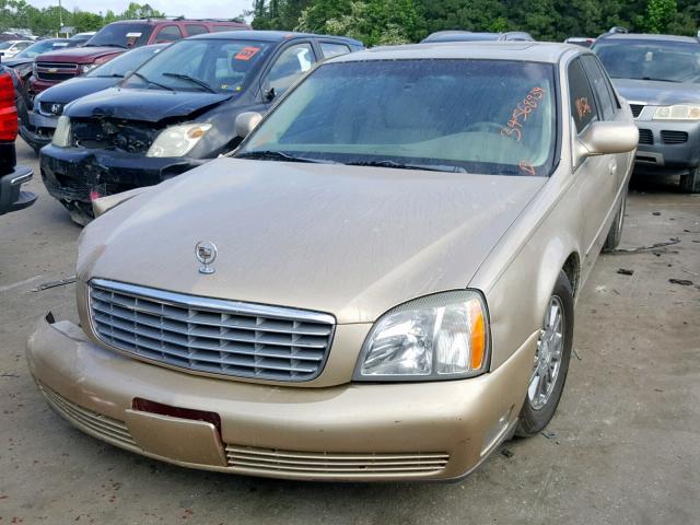 1G6KE54Y55U234788 - 2005 CADILLAC DEVILLE DH GOLD photo 2