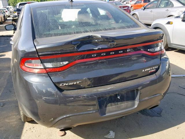 1C3CDFCH9DD176604 - 2013 DODGE DART LIMIT BLUE photo 9