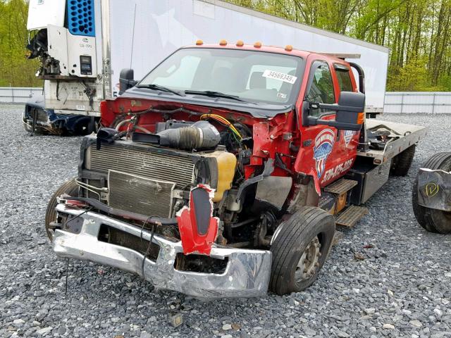 3FRWW6FC1FV718382 - 2015 FORD F650 SUPER RED photo 2