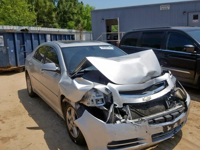 1G1ZC5E0XAF200945 - 2010 CHEVROLET MALIBU 1LT SILVER photo 1