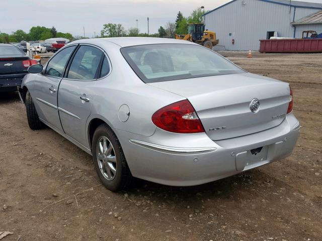 2G4WD532351273661 - 2005 BUICK LACROSSE C SILVER photo 3