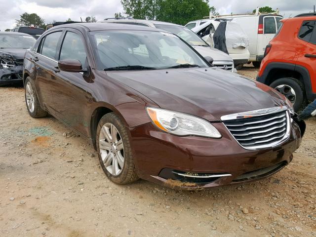 1C3CCBBBXCN305550 - 2012 CHRYSLER 200 TOURIN BROWN photo 1