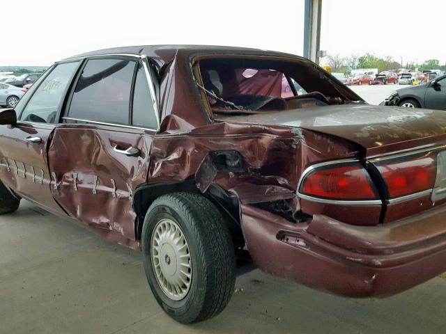 1G4HR52K5WH439477 - 1998 BUICK LESABRE LI BURGUNDY photo 10