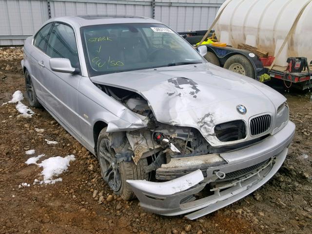 WBABN334X2JW53701 - 2002 BMW 325 CI SILVER photo 1