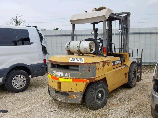 AT3350344 - 1999 CATERPILLAR FORKLIFT YELLOW photo 4