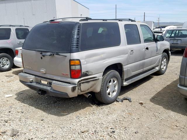 1GKFK66U25J189595 - 2005 GMC YUKON XL D SILVER photo 4