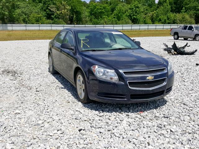 1G1ZB5EB7AF262629 - 2010 CHEVROLET MALIBU LS BLACK photo 1