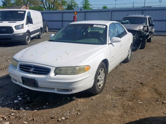 2G4WB52K4X1562722 - 1999 BUICK REGAL LS WHITE photo 2