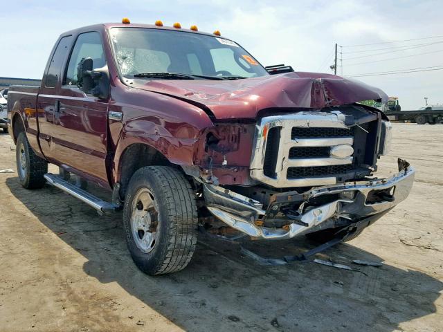 1FTSX21536ED79467 - 2006 FORD F250 SUPER MAROON photo 1