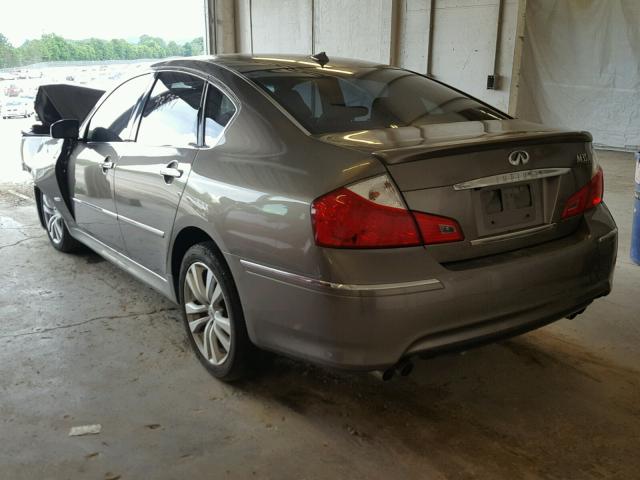 JNKCY01F29M850516 - 2009 INFINITI M35 BASE BROWN photo 3