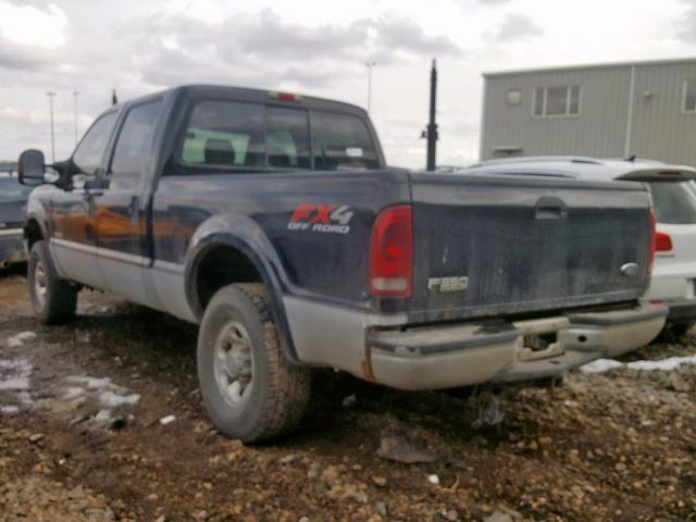 1FTSW31P94ED79870 - 2004 FORD F350 SRW S BLACK photo 3