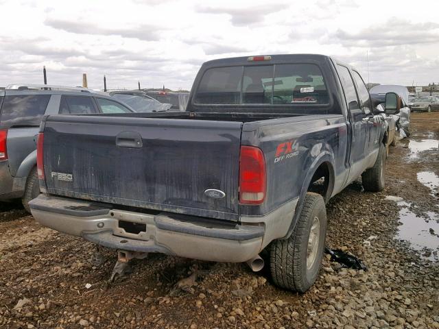 1FTSW31P94ED79870 - 2004 FORD F350 SRW S BLACK photo 4