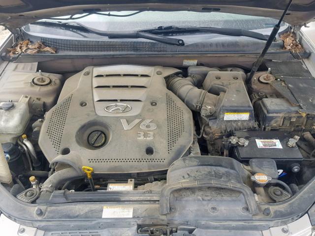 5NPEU46F96H098843 - 2006 HYUNDAI SONATA GLS BEIGE photo 7