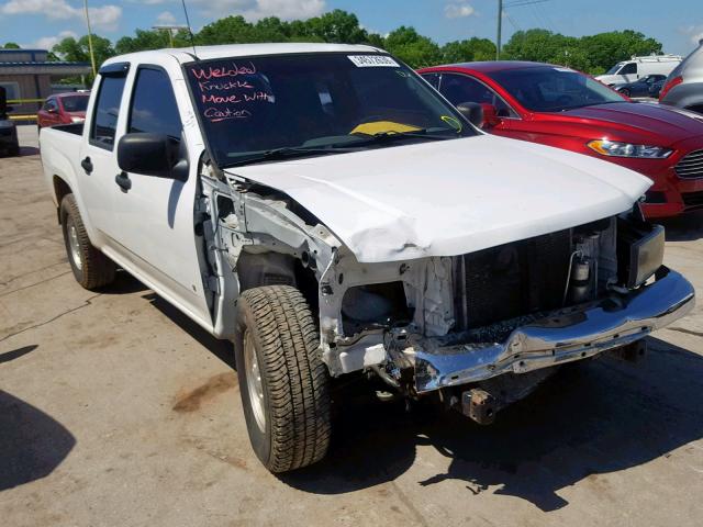 1GCCS139478160854 - 2007 CHEVROLET COLORADO WHITE photo 1