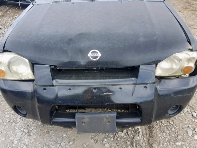 1N6DD26TX3C413255 - 2003 NISSAN FRONTIER K BLACK photo 7