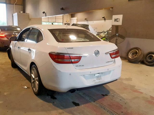 1G4PR5SK3D4194324 - 2013 BUICK VERANO CON WHITE photo 3