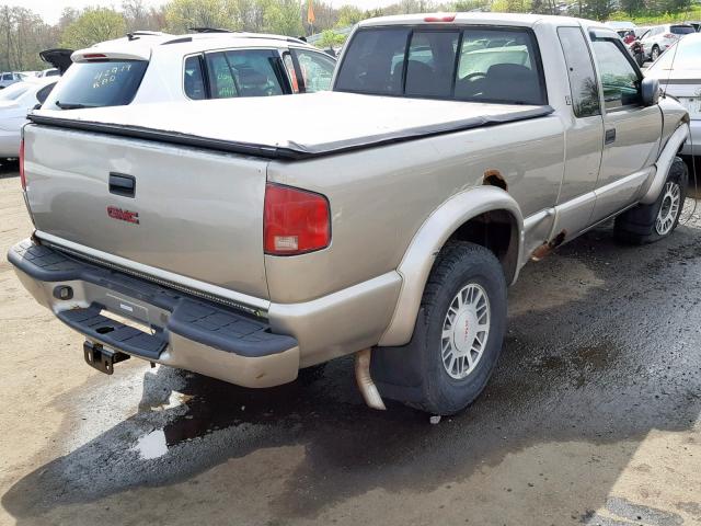 1GTCT19W9Y8217707 - 2000 GMC SONOMA TAN photo 4