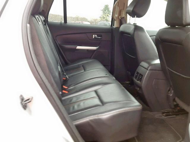 2FMDK4JC6DBB89233 - 2013 FORD EDGE SEL SILVER photo 6