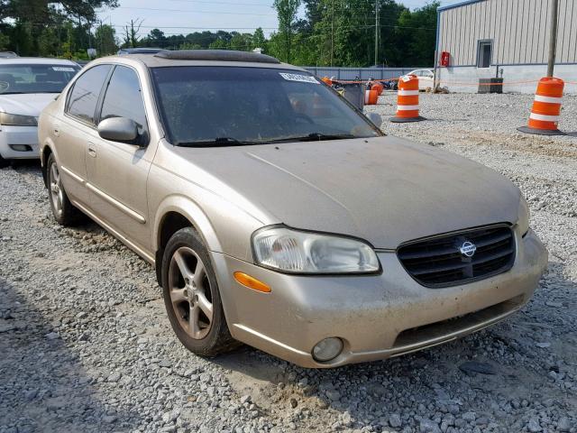 JN1CA31D9YT713327 - 2000 NISSAN MAXIMA GLE TAN photo 1