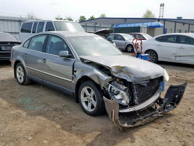 WVWRH63B24P046703 - 2004 VOLKSWAGEN PASSAT GLX GRAY photo 1