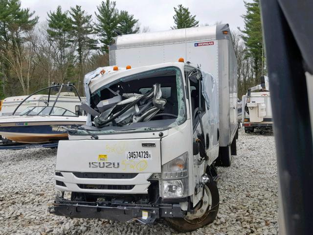 JALE5J163J7901953 - 2018 ISUZU NQR WHITE photo 2