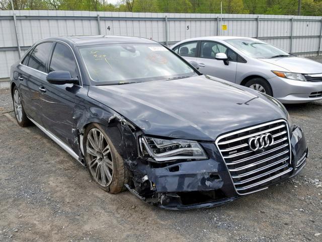 WAUR2AFD0EN008849 - 2014 AUDI A8 L QUATT BLACK photo 1