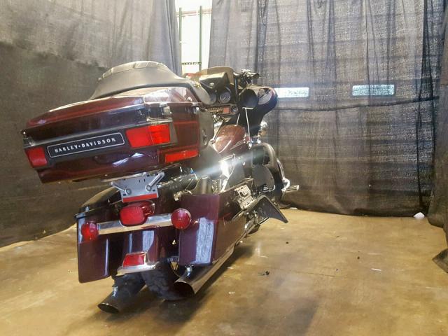 1HD1FCW175Y635521 - 2005 HARLEY-DAVIDSON FLHTCUI BLACK photo 4