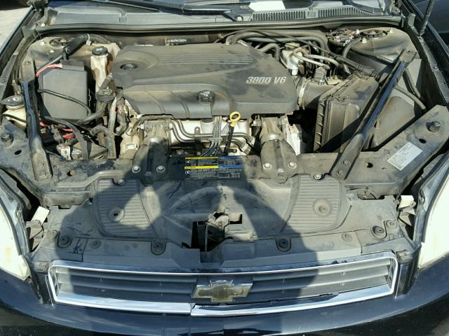 2G1WC5EM0A1226029 - 2010 CHEVROLET IMPALA LTZ BLACK photo 7