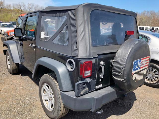 1C4AJWAG3FL608036 - 2015 JEEP WRANGLER S 黑色 照片 3