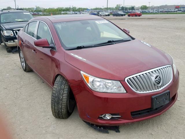 1G4GC5EG4AF323566 - 2010 BUICK LACROSSE C RED photo 1