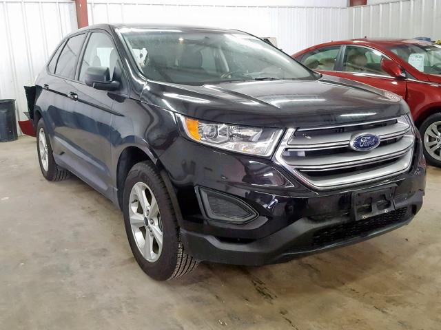 2FMPK3G99JBB07509 - 2018 FORD EDGE SE BLACK photo 1