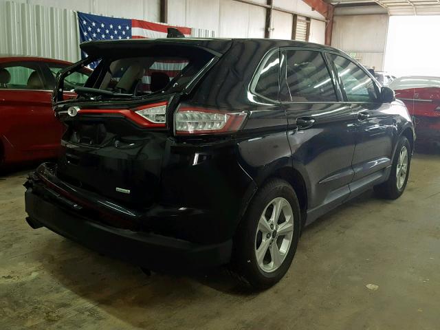 2FMPK3G99JBB07509 - 2018 FORD EDGE SE BLACK photo 4