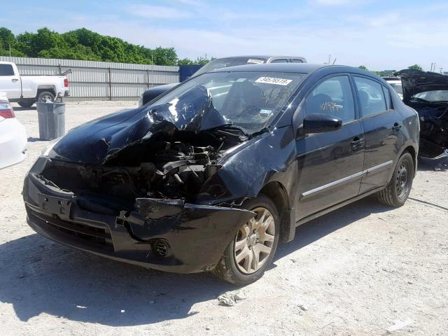 3N1AB6AP7AL663733 - 2010 NISSAN SENTRA 2.0 BLACK photo 2