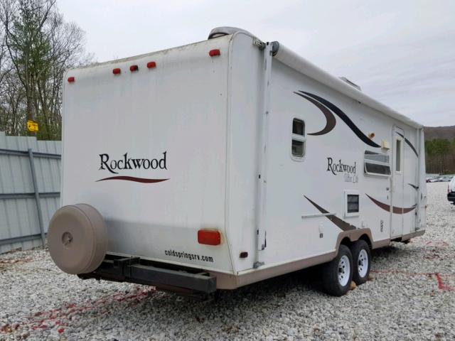 4X4TRLA287D092556 - 2007 ROCK TRAILER WHITE photo 4