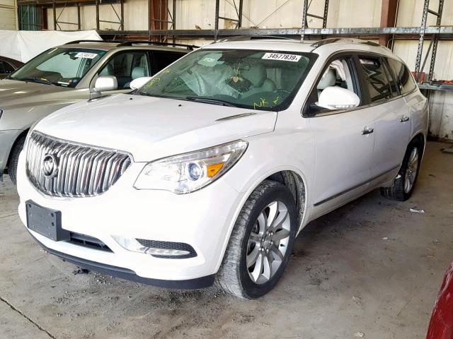 5GAKVCKD0GJ245964 - 2016 BUICK ENCLAVE WHITE photo 2