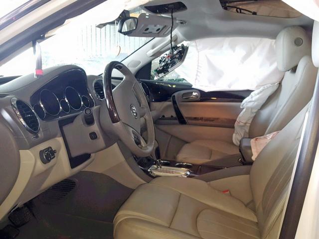 5GAKVCKD0GJ245964 - 2016 BUICK ENCLAVE WHITE photo 5